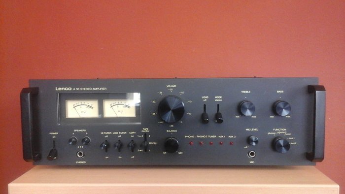 Lenco - A-50 Stereo  - Amplifier