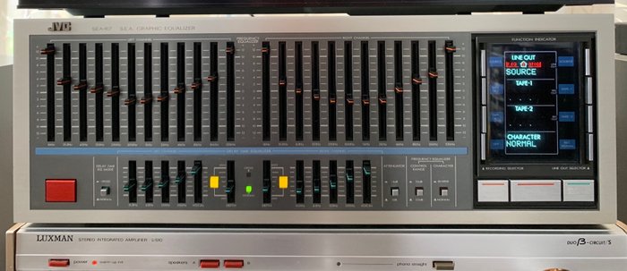 JVC - SEA-R7 - 12 band Stereo Graphic Equalizer - Equalizzatore