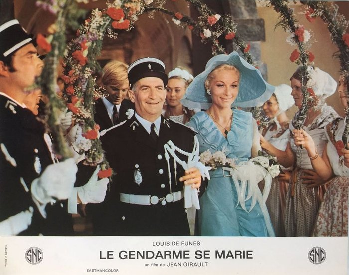  Louis  de  Funes  Le Gendarme  se  Marie  24 French lobby 