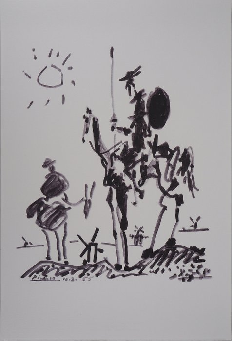 Image 2 of Pablo Picasso (1881-1973) - Don Quichotte