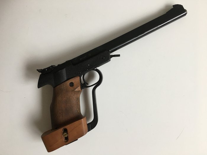 Alemania - Walther (Carl Walther Gmbh Sportwaffen) - Mod. LP 3 Match - Precharged Pneumatics - pistola de aire comprimido - .177 Pellet Cal