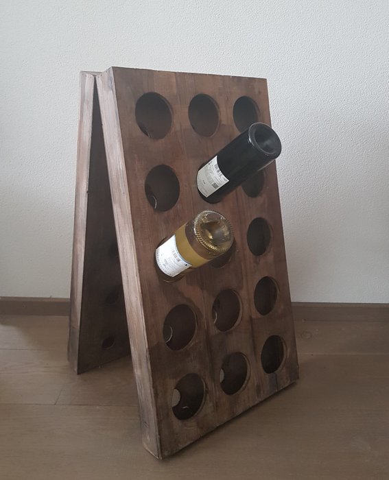 Pupitre - Champagner oder Weinregal - Holz