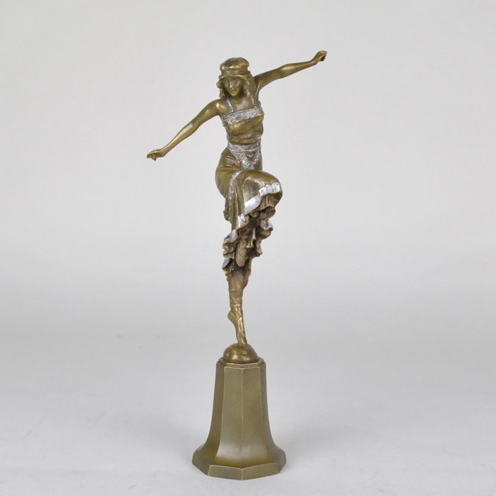 Paul Philippe 1870-1930 - Russian dancer, Sculpture