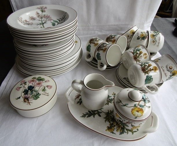 Villeroy Boch Botanica - Villeroy Boch - plates (23) - Realist - Porcelain  - Catawiki