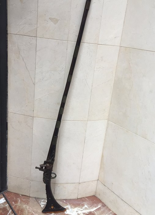 伊朗/北非 -  antigua espingarda - 燧發槍 - espingarda, 火繩槍