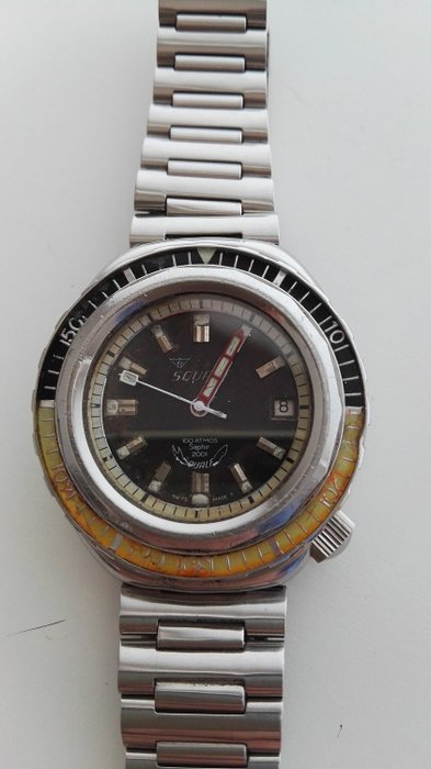 Squale - 100 ATMOS 2001 - NO RESERVE PRICE - Diver - Miehet - 1970-1979