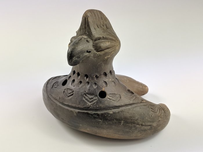 Cultura Tairona - Ocarina - Ceramică - Columbia 
