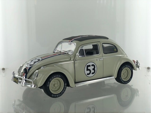 Hot Wheels - 1:18 - Volkswagen Beetle - Herbie goes to Monte Carlo - BLY22