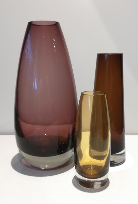 Erkki Siirionen, Tamara Aladin - Riihimäen Lasi - 花瓶 (3) - 玻璃