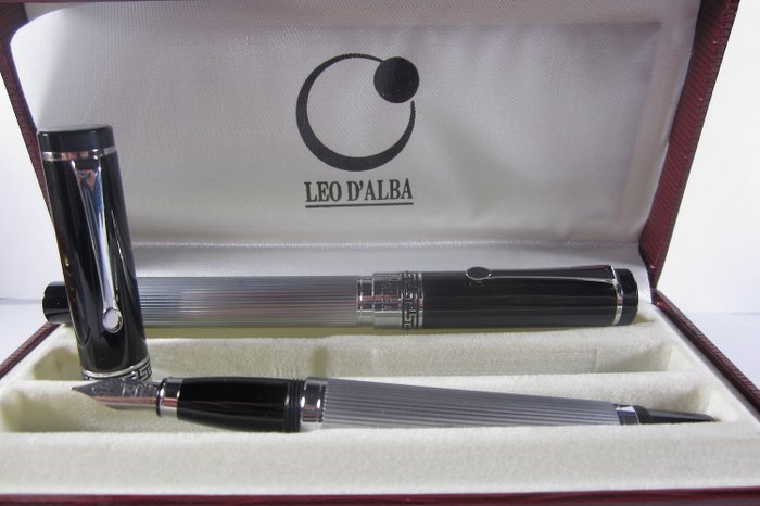 Leo D'alba - Precious Fountain Pen/kuula kärki kynä Set-Ialiana tuotanto-