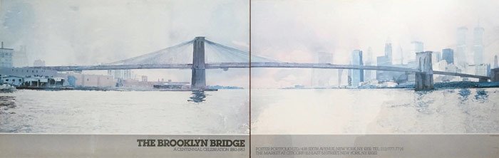 David Lingwood - The Brooklyn Bridge. A Centennial Celebration - 1983