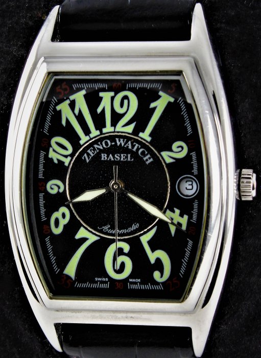 Zeno-Watch Basel - Tonneau Retro Automatic - Ref. No: 8081 - Excellent condition - Heren - 2011-heden
