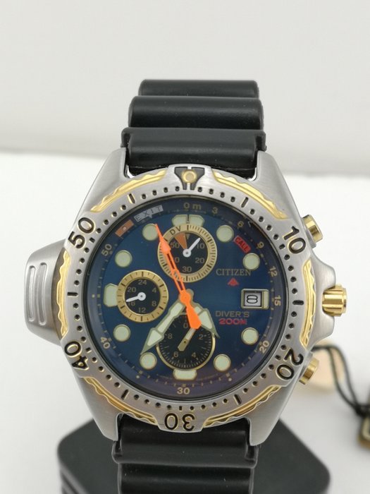 Citizen - Promaster Aqualand Diver Chronograph - 3740-e70014 - Homem - 1990-1999