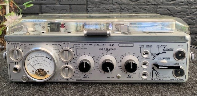 Nagra - Kudelski 4.2 Mono Tape Recorder - Mazzo di cassette