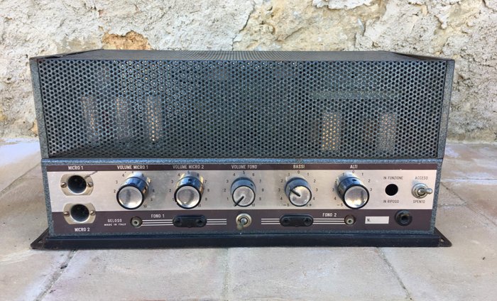 Geloso - G.3262-A Made in Italy valve amplifier - Buizenversterker