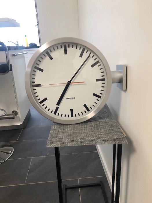 站時鐘 - Karlsson  - 鋁, 鋁和塑料 - 21世紀
