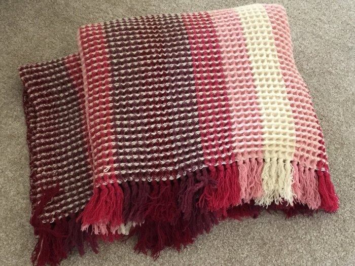 Brynkir - Welsh Blanket  (1) - Wool