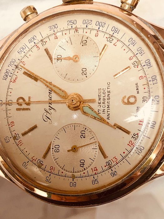 plymouth - Chronograph - Herre - 1950-1959