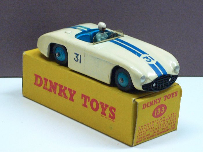 Dinky Cunningham  Racing Driver Painted Blue No.133 