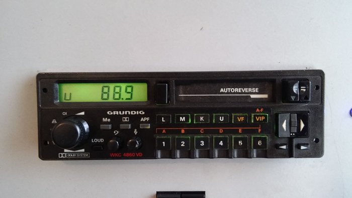 大眾/奧迪/保時捷電台 - Grundig wkc 4860 vd  - 1983-1990
