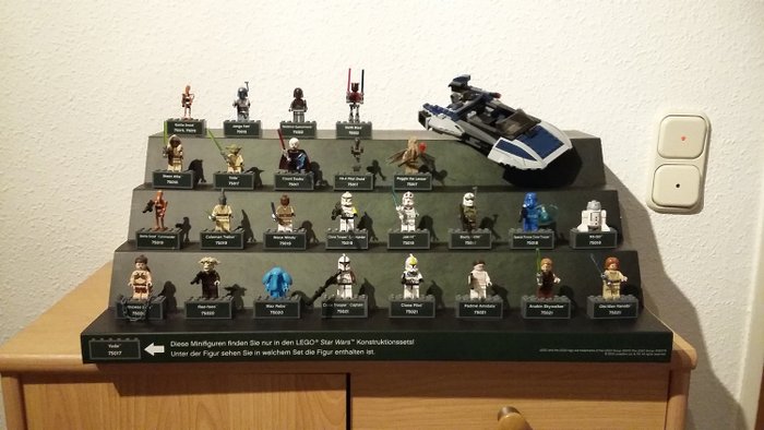 LEGO - Star Wars - Showcase with minifigures - very rare - rare