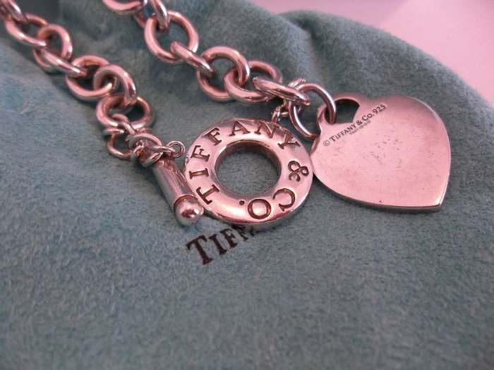 tiffany toggle necklace 925