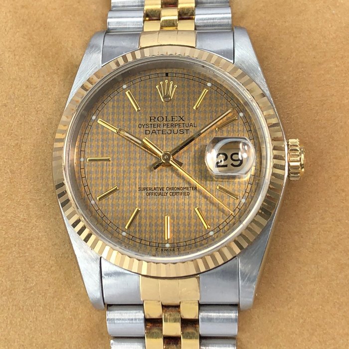Rolex - Datejust Houndstooth Dial - 16233 - 中性 - 1980-1989