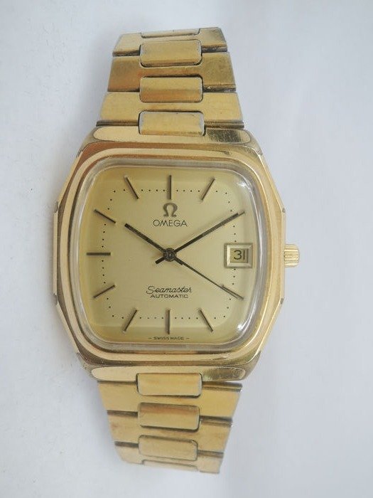 Omega -  166.0255 Seamaster Date "NO RESERVE PRICE"  - Miehet - 1980-1989