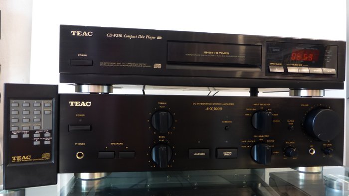 TEAC - A-X3000+CD-P250 - 高保真音響