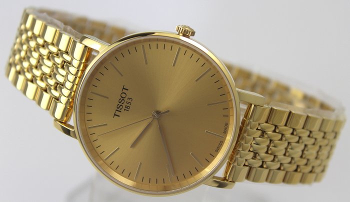 Tissot - "NO RESERVE PRICE"  - Gold Plated T109410A As New Unworn - Boxed - 男士 - 2011至现在