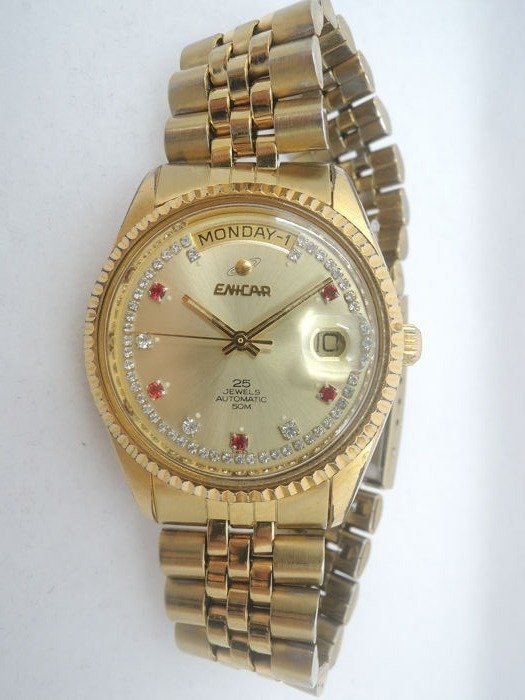 Enicar - Oyster 2169.51.30 Man Day-Date "No Reserve Price" - Heren - 1990-1999