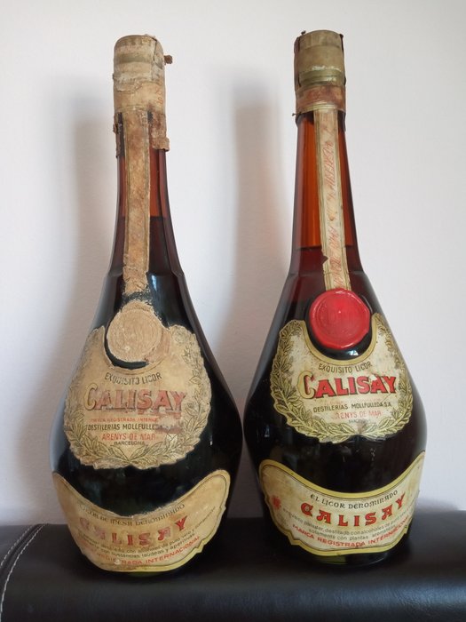Mollfulleda 1970 - Licor Calisay - b. 1970s - 1.0 Litre - 2 bottles