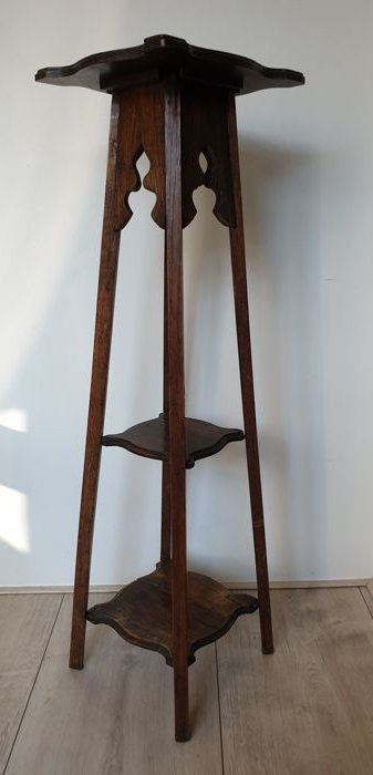 高植物桌/ Piedestal - 木 - 橡木