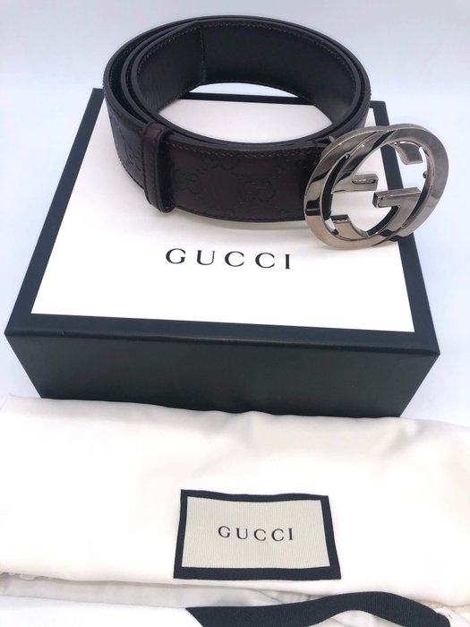 gucci silver marmont belt
