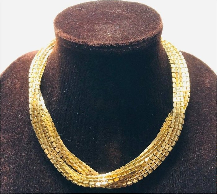 LES BERNARD - 18 kt. Gold-plated - Necklace - Catawiki