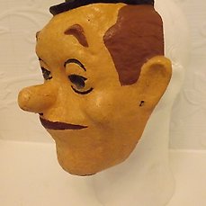 Stan Laurel Maske aus Karton 