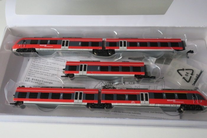 Piko N - 40201 - Railcar - BR 442 Talent 2 Frankenbahn 5 pieces - DB