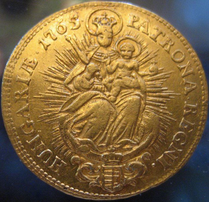Ungarn - 2 Dukat  1765 KB Kremnitz, Maria Theresia, 1740-1780  - Gold