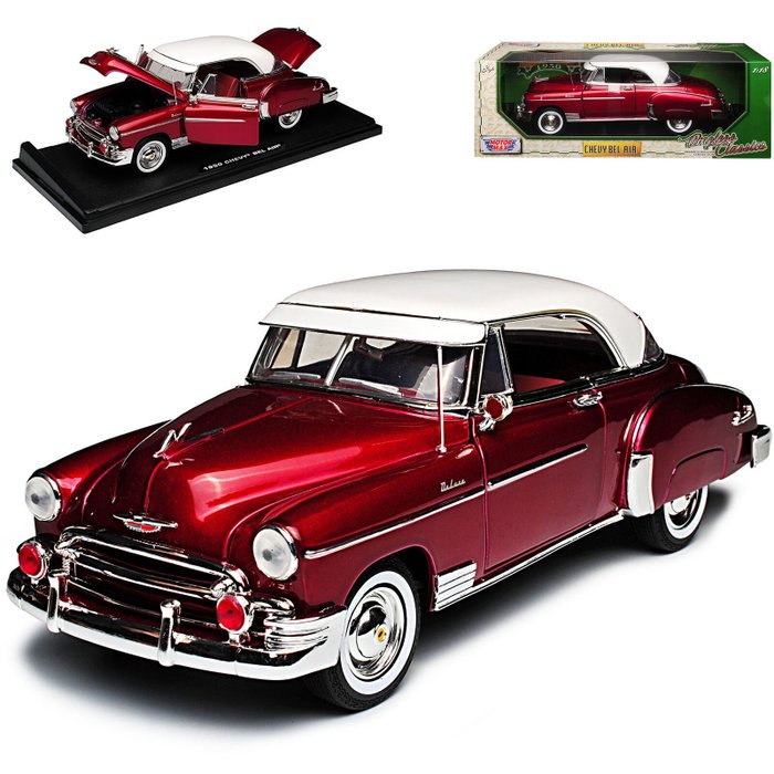 Preview of the first image of Motormax - 1:18 - Chevrolet Bel Air 1950 - Die Cast Collection.