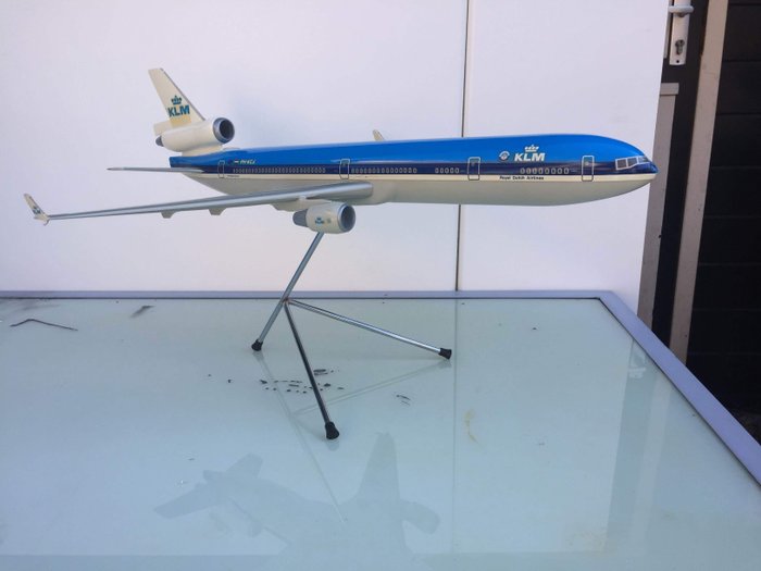 Airplast - Milano - 比例模型, KLM波音公司MD-11  -  PH-KCJ - 塑料