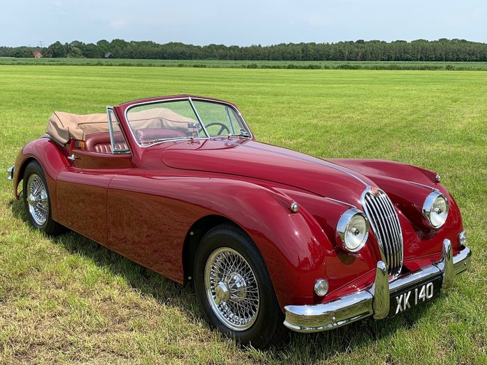 1955 jaguar xk140 value