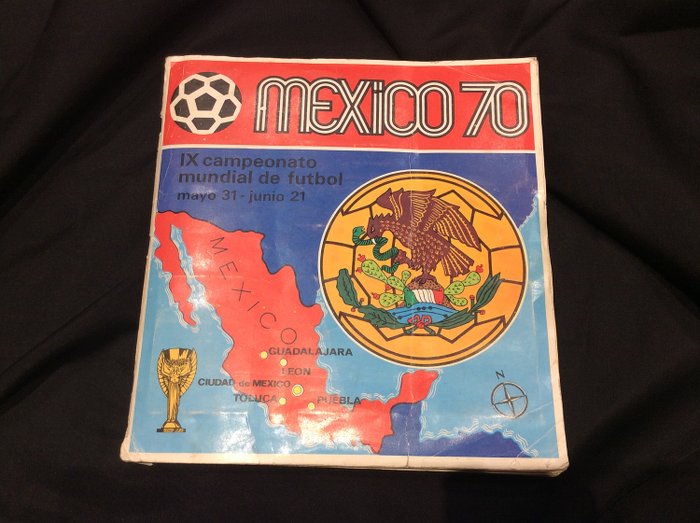 Panini - Mexico 70 - Álbum completo - 1970
