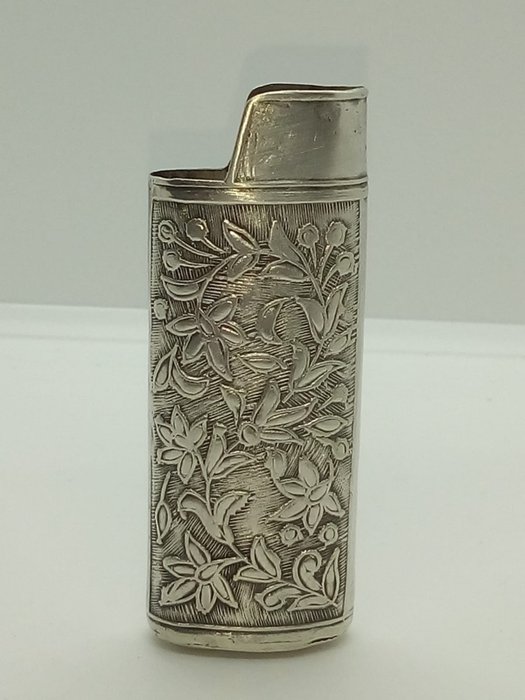 lighter case - .800 silver - Italy - First half 20th century