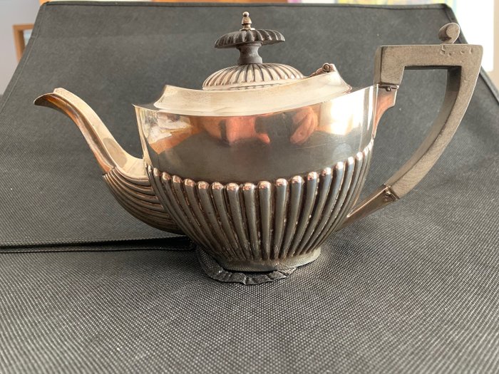 茶壶 (1) - 谢菲尔德银 - Mappin & Webb - England - 20世纪下半叶