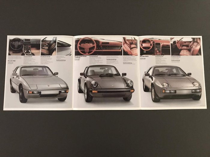 Brochures / catalogues - Porsche - Porsche 911 924 928 ferry porsche edition 50 jahre porsche  - 1980-1981