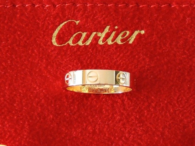 Cartier LOVE - 18K包金 粉红金，18克拉金750 - 戒指