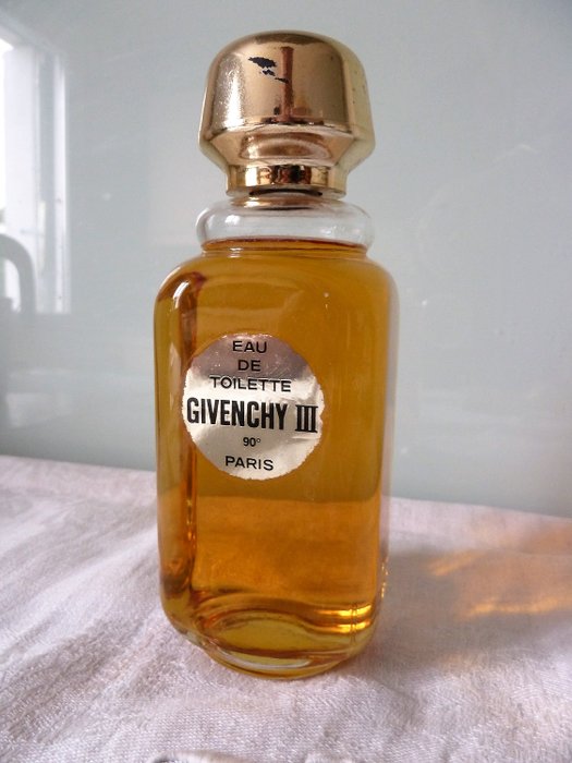 very rare original bottle of GIVENCHY III eau de toilette - 120 ml (3 ...
