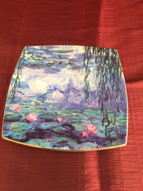 Claude Monet - Luneville Saint Clement  - Plate