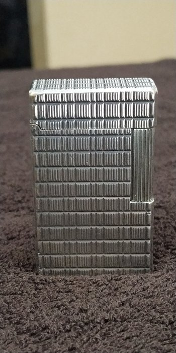 杜邦 - Pocket lighter - 杜邦银色打火机 1