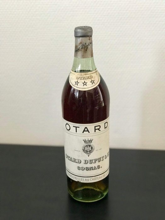 Otard - Cognac Otard Dupuy & Co 3 Stars - Old Bottling - b. 1930-luku - 0.7 L